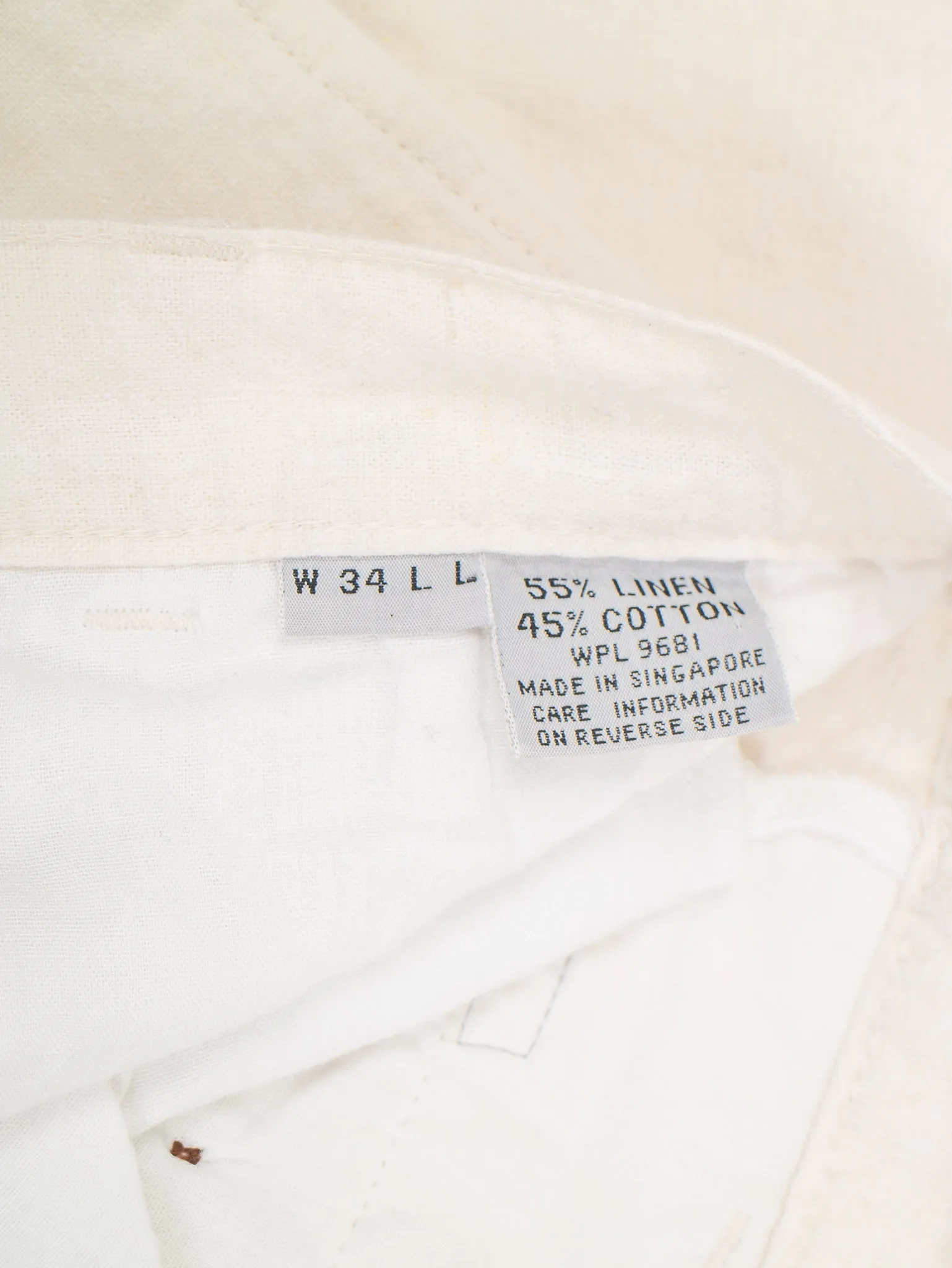 1980's PIERRE CARDIN linen slacks
