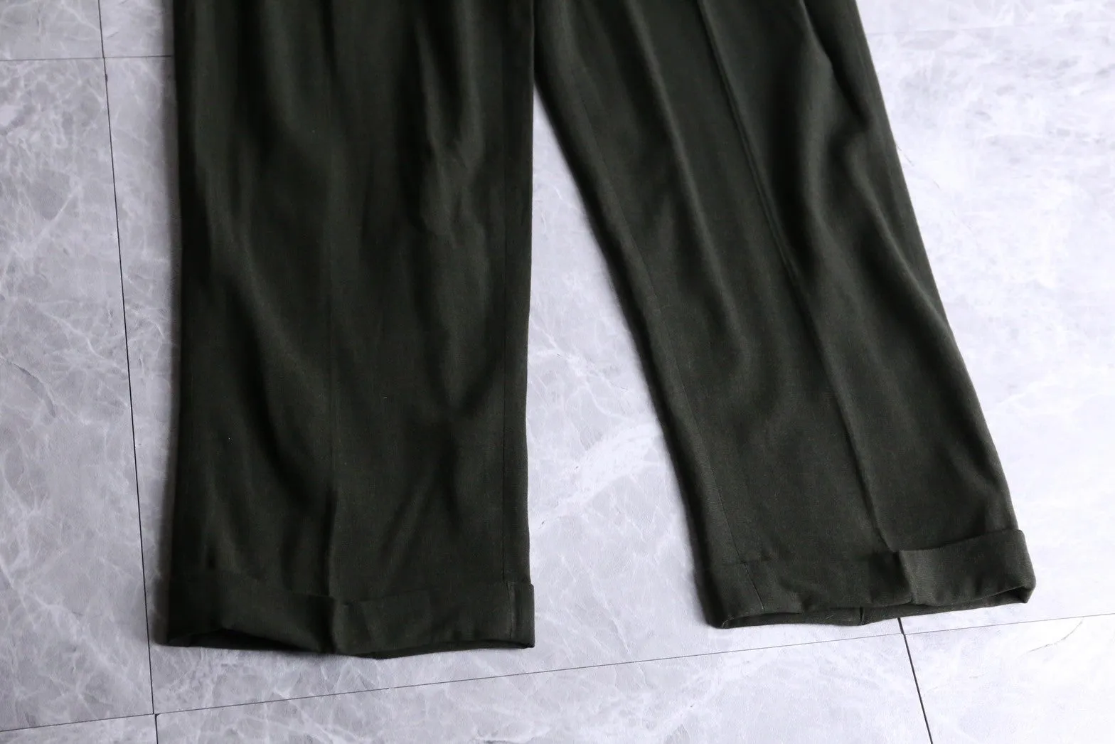 80's〜 1tuck wide slacks