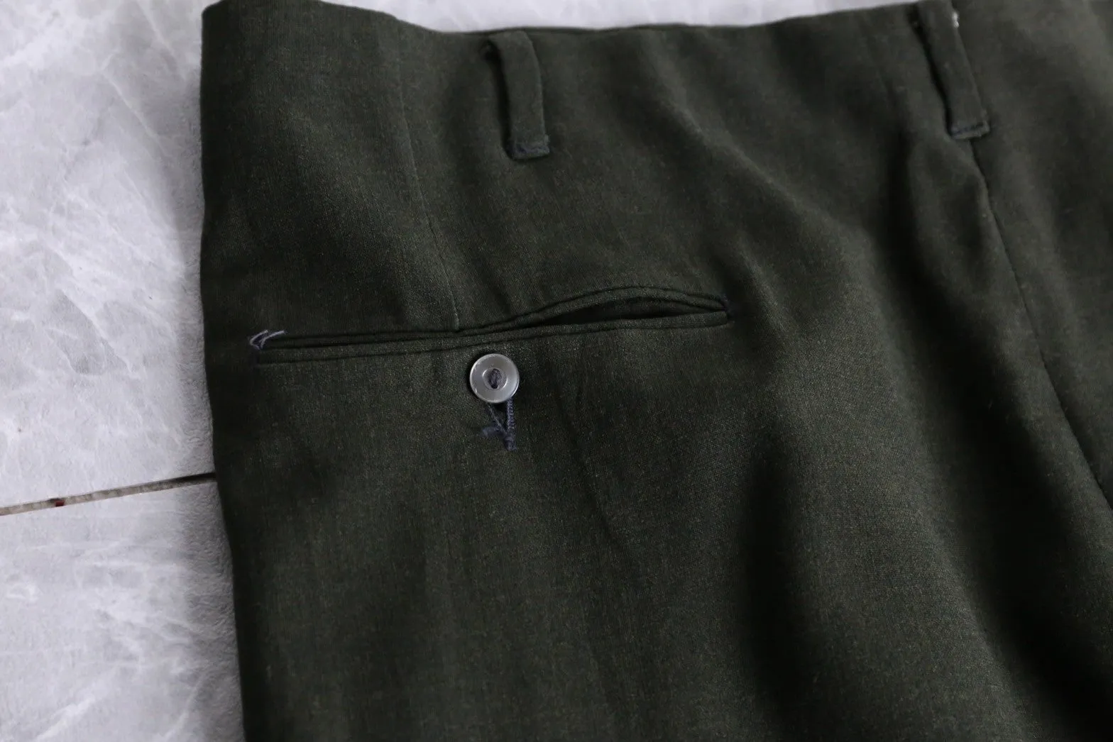 80's〜 1tuck wide slacks