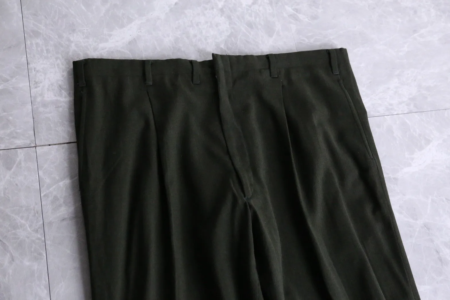 80's〜 1tuck wide slacks