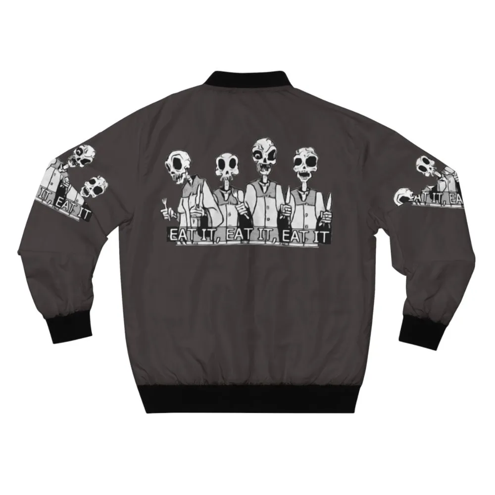 A7X Bomber Jacket: Music and Skulls Design
