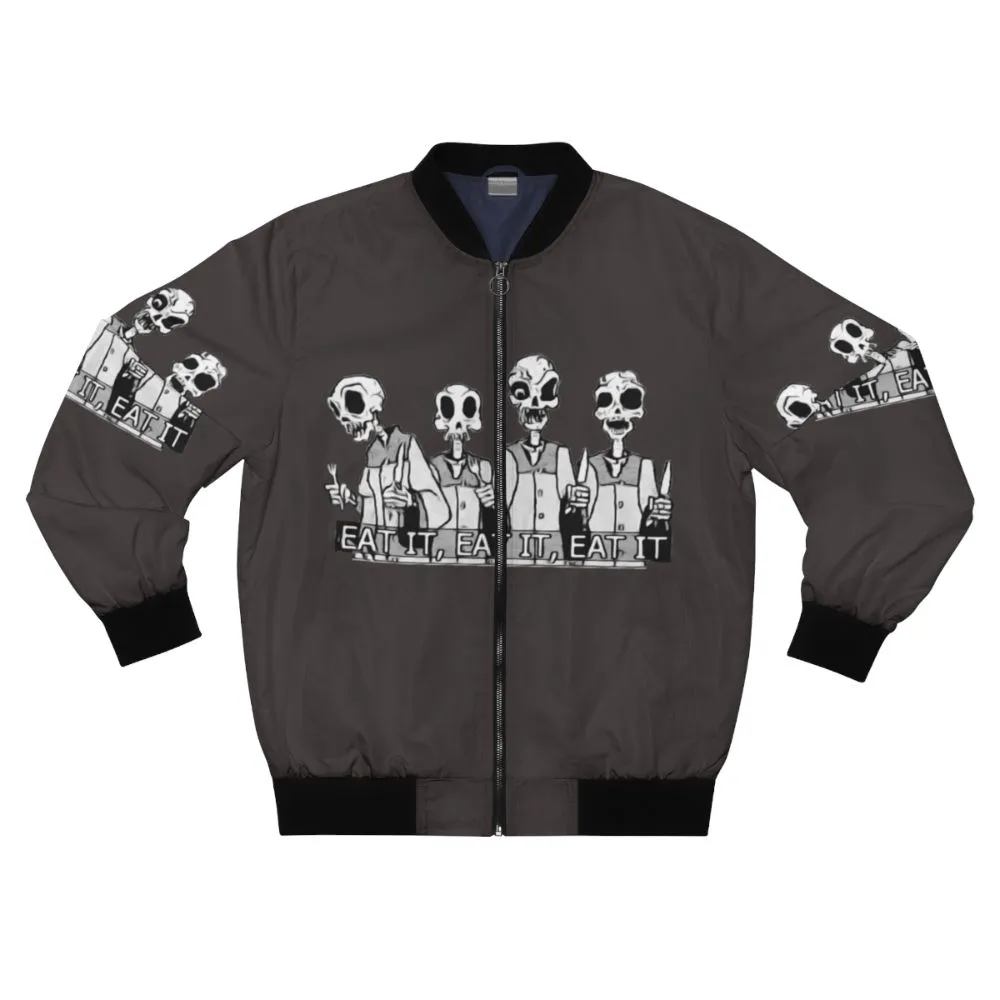 A7X Bomber Jacket: Music and Skulls Design