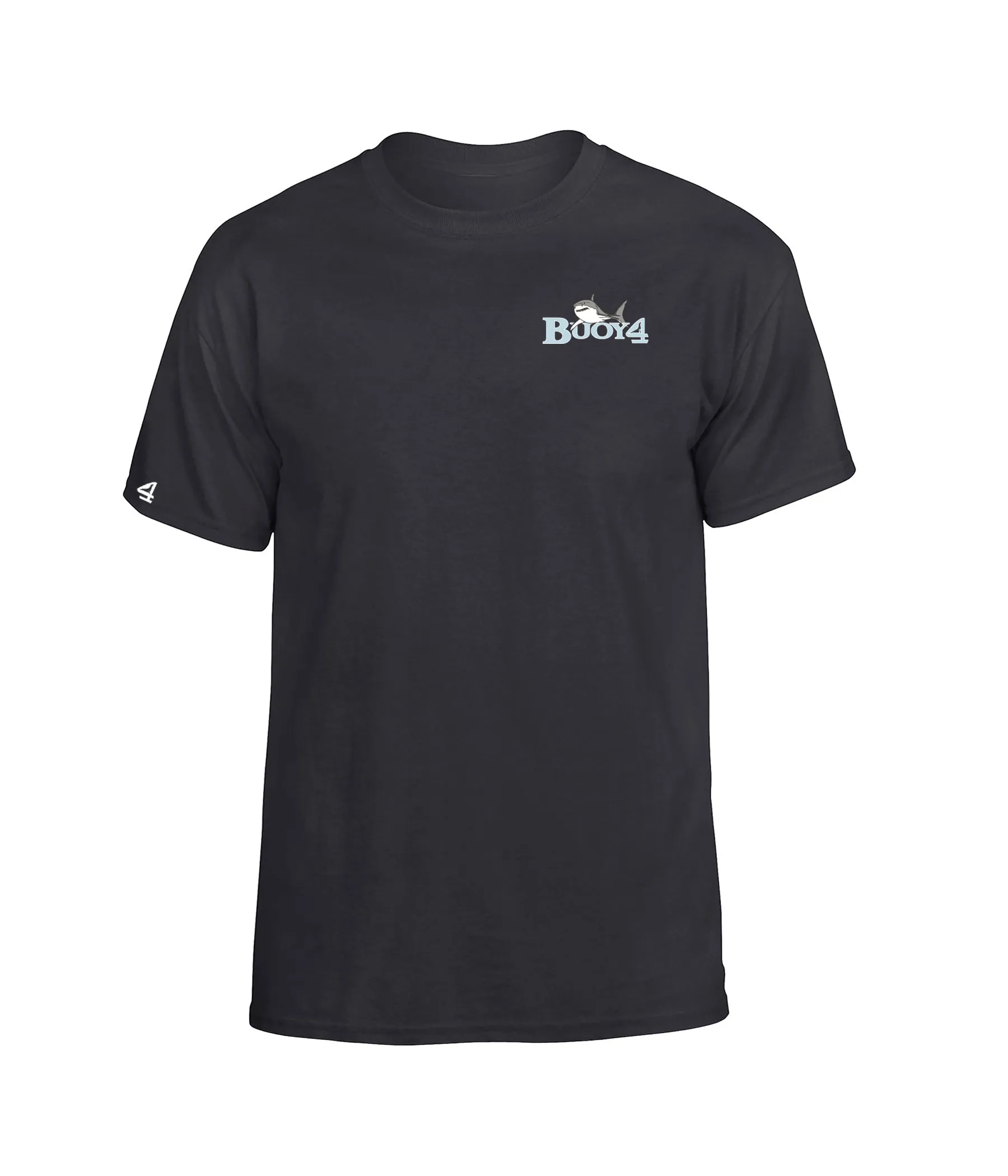 Adult- Black - Saltwater Fish Short Sleeve