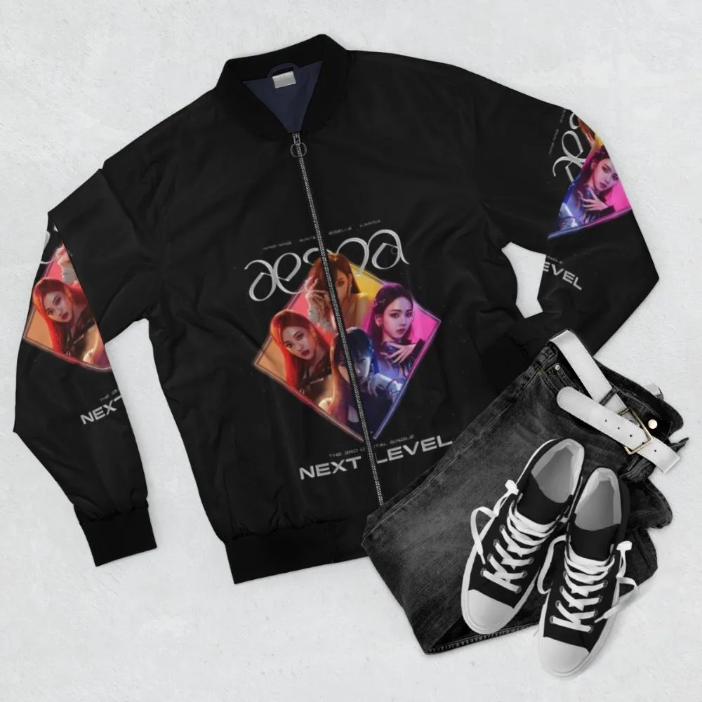 aespa Lightstick Bomber Jacket