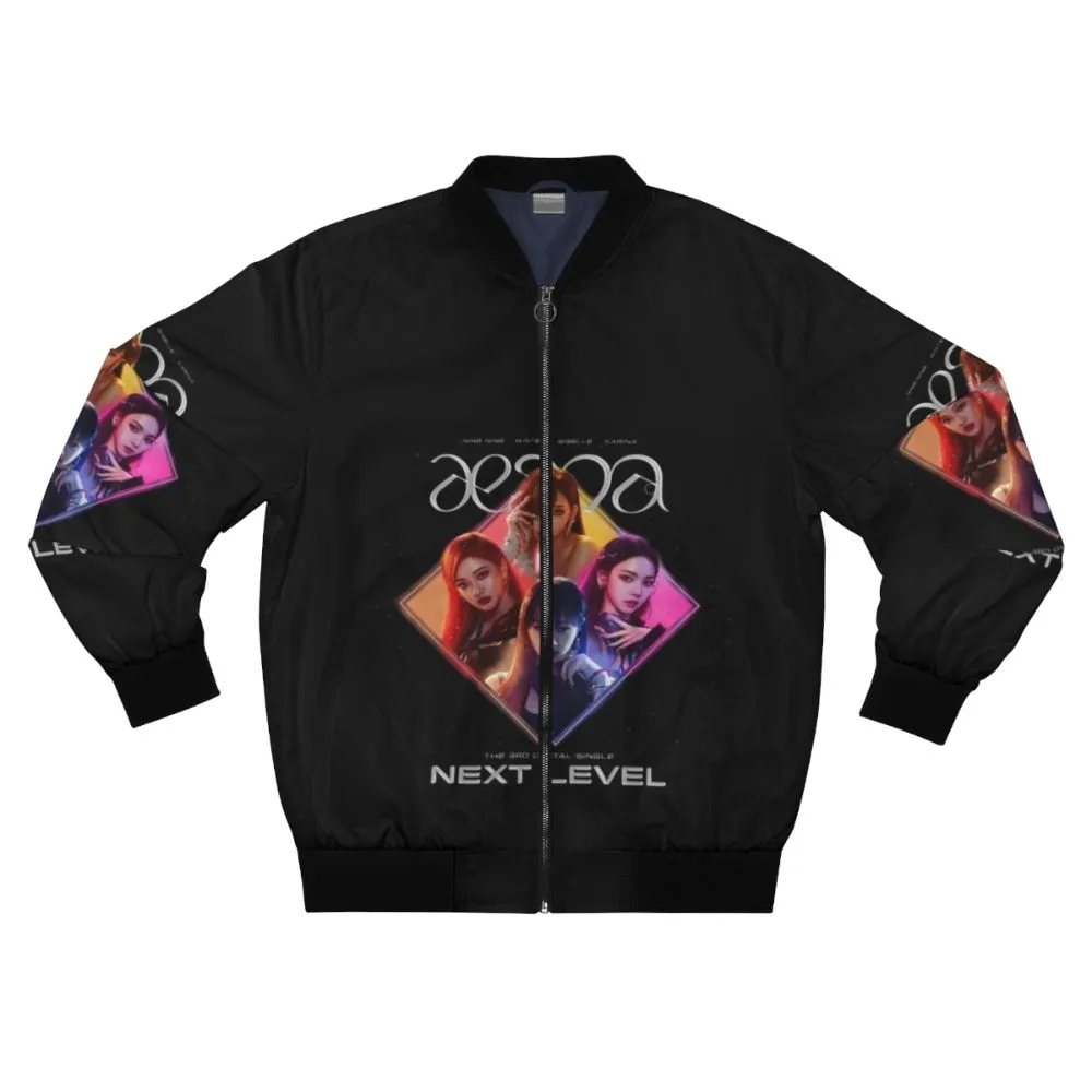 aespa Lightstick Bomber Jacket