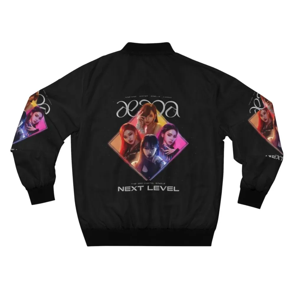 aespa Lightstick Bomber Jacket