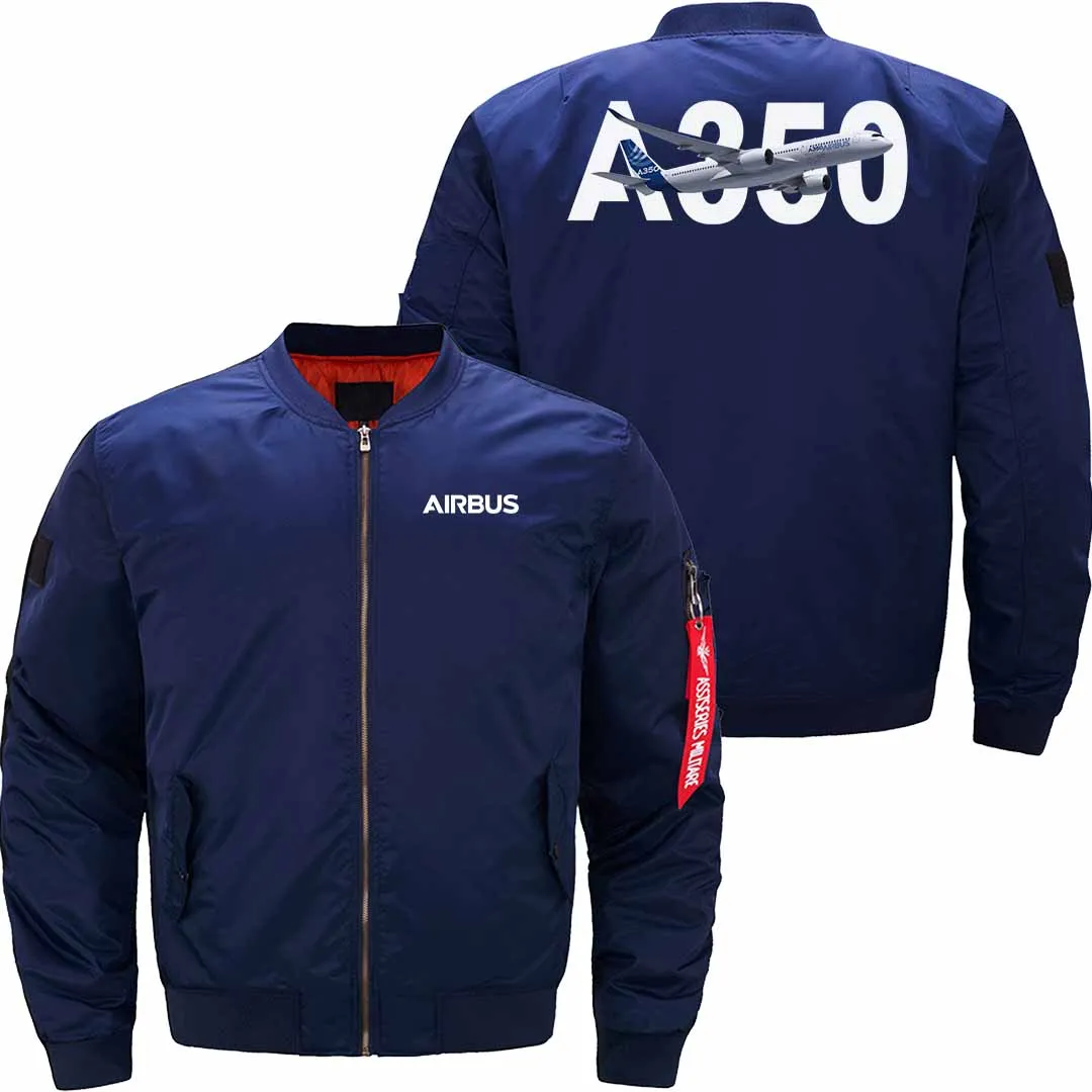 AIRBUS A350   BOMBER FLIGHT AVIATOR JACKET