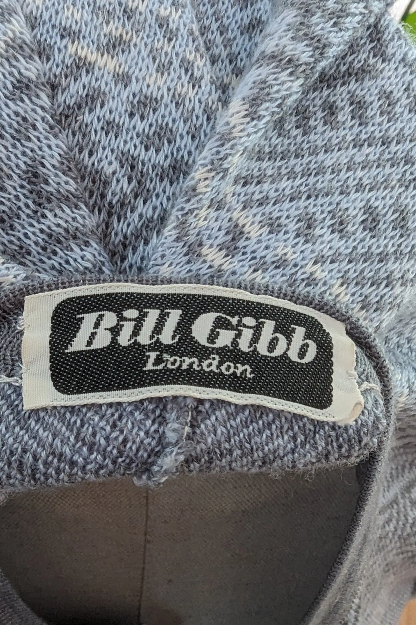 Bill Gibb Boho Vintage Oversized Kimono Style 70s Cardigan