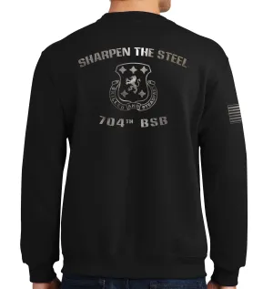 Black on Black Crewneck Unisex Sweatshirt. This shirt IS approved for PT.