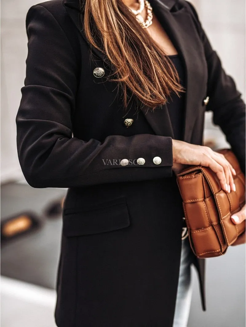 Blazer Feminino Longo - Ella