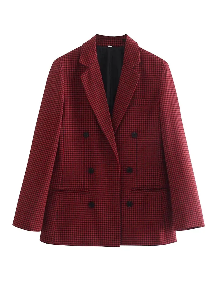 Blazer Feminino Xadrez
