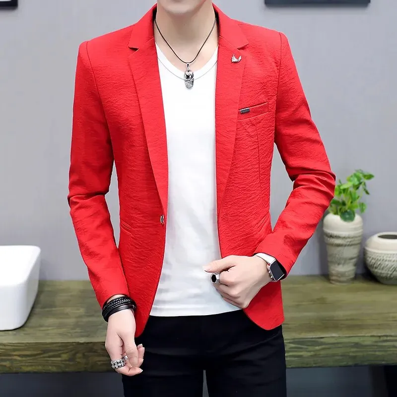 Blazer Vermelho Masculino