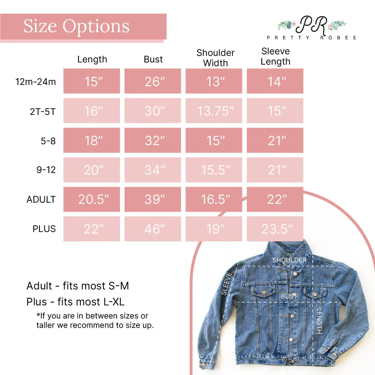 (Blue Denim) Flowery Bridal Denim Jacket