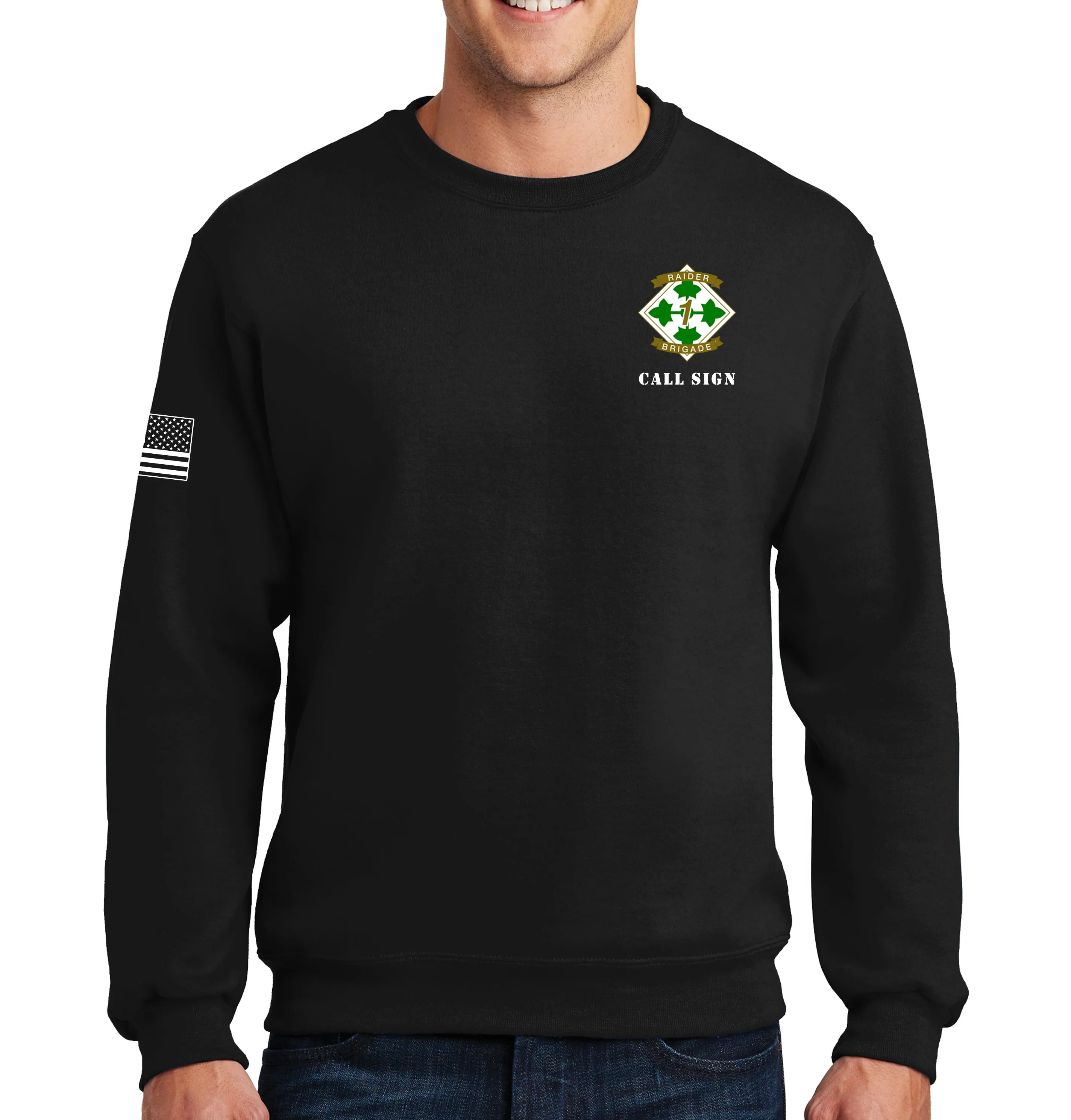 Crewneck Unisex Sweatshirt (Color Design). This shirt IS approved for PT.