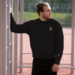 Customised Letter Embroidery Champion Sweatshirt