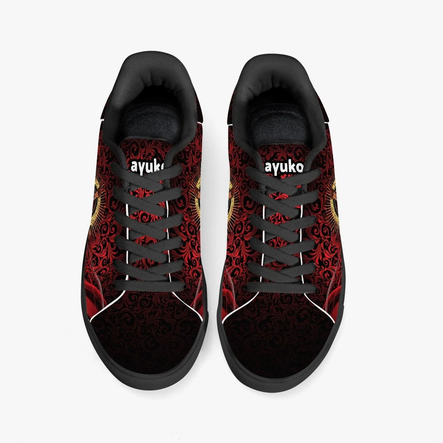 Death Note Light Yagami Roses Skate Anime Shoes