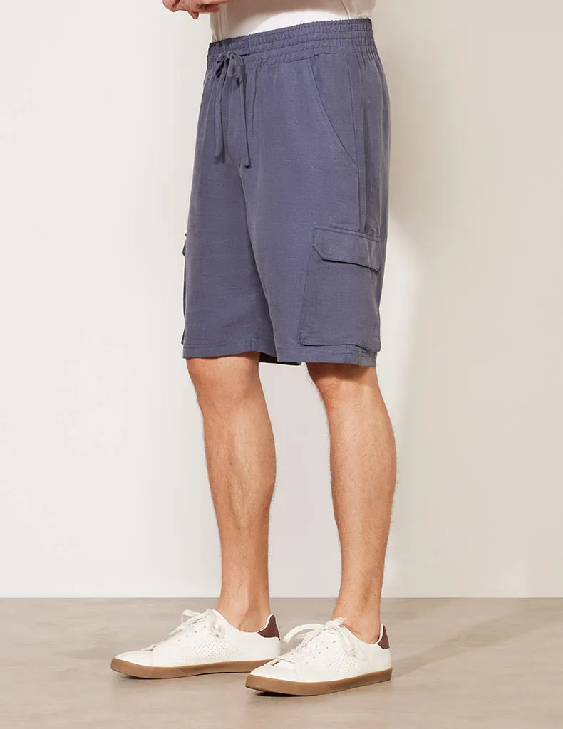 Drawstring Cargo Short