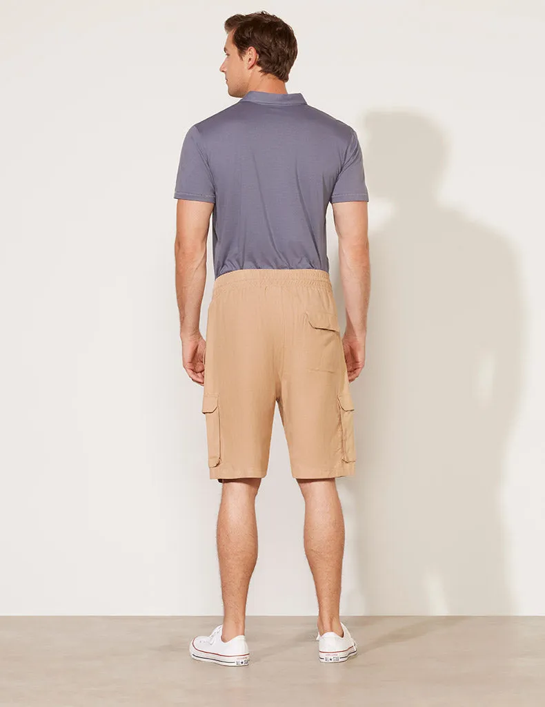 Drawstring Cargo Short