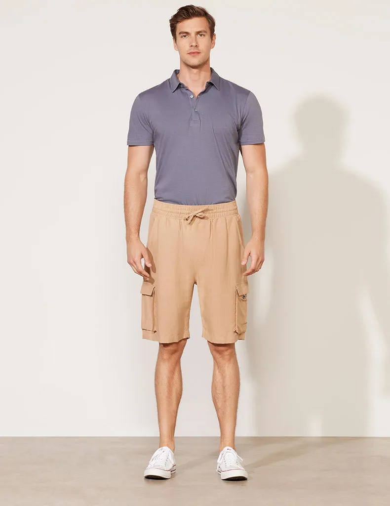 Drawstring Cargo Short