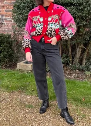 Fabulous Pattern Knit Cardigan