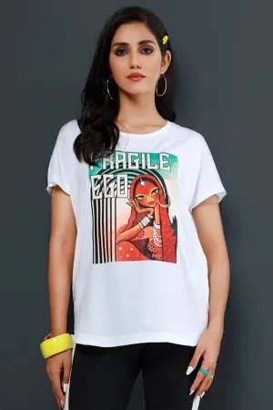 Fragile Ego Graphic T-Shirt - S22 - WT00044