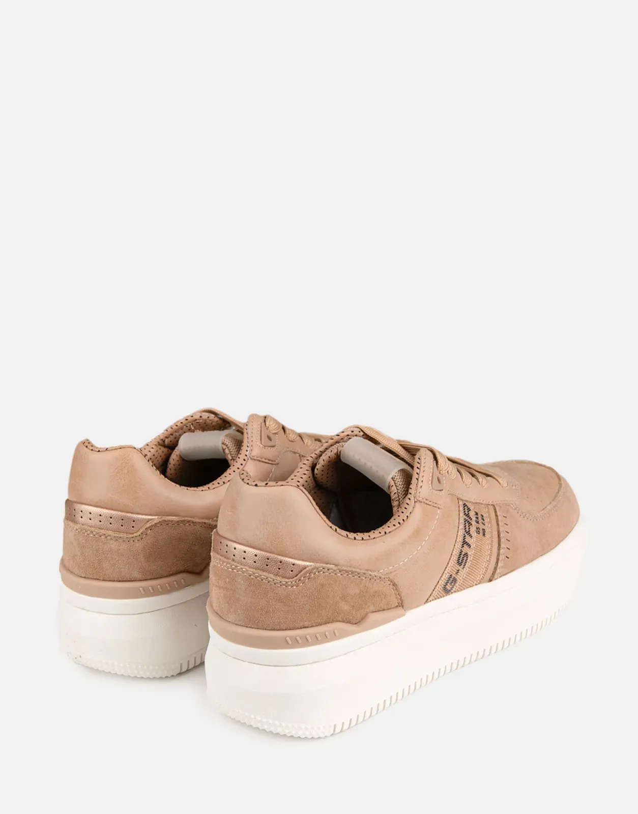 G-Star RAW Eve Basic Leather Camel Sneakers