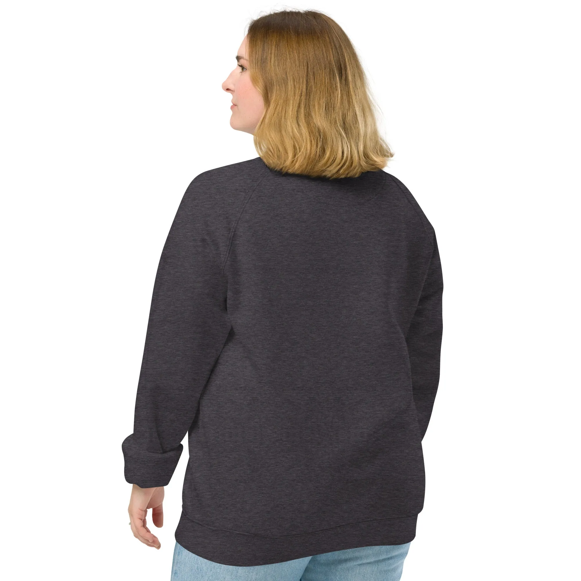 Grumpy shag organic raglan sweatshirt