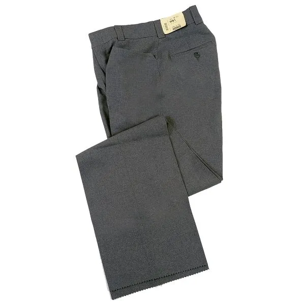 Honig's Low Rise Women's Base Slacks - Heather Grey
