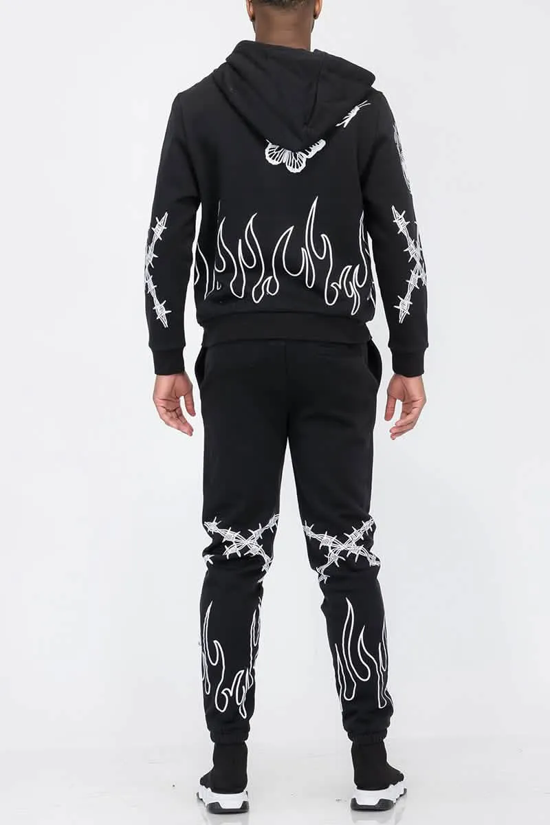 Ignite Your Style Chenille Tracksuit