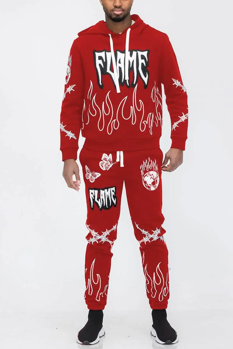 Ignite Your Style Chenille Tracksuit