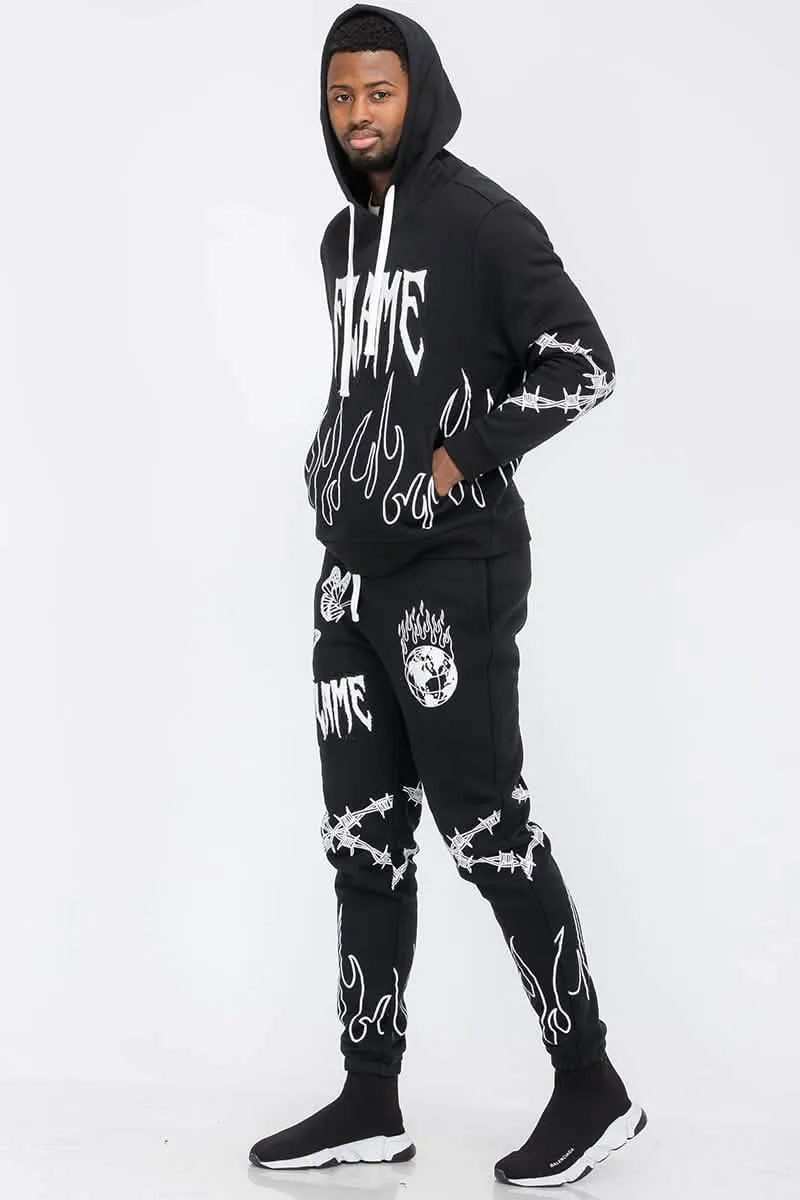 Ignite Your Style Chenille Tracksuit