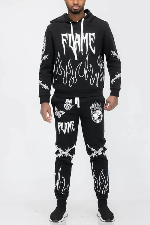 Ignite Your Style Chenille Tracksuit