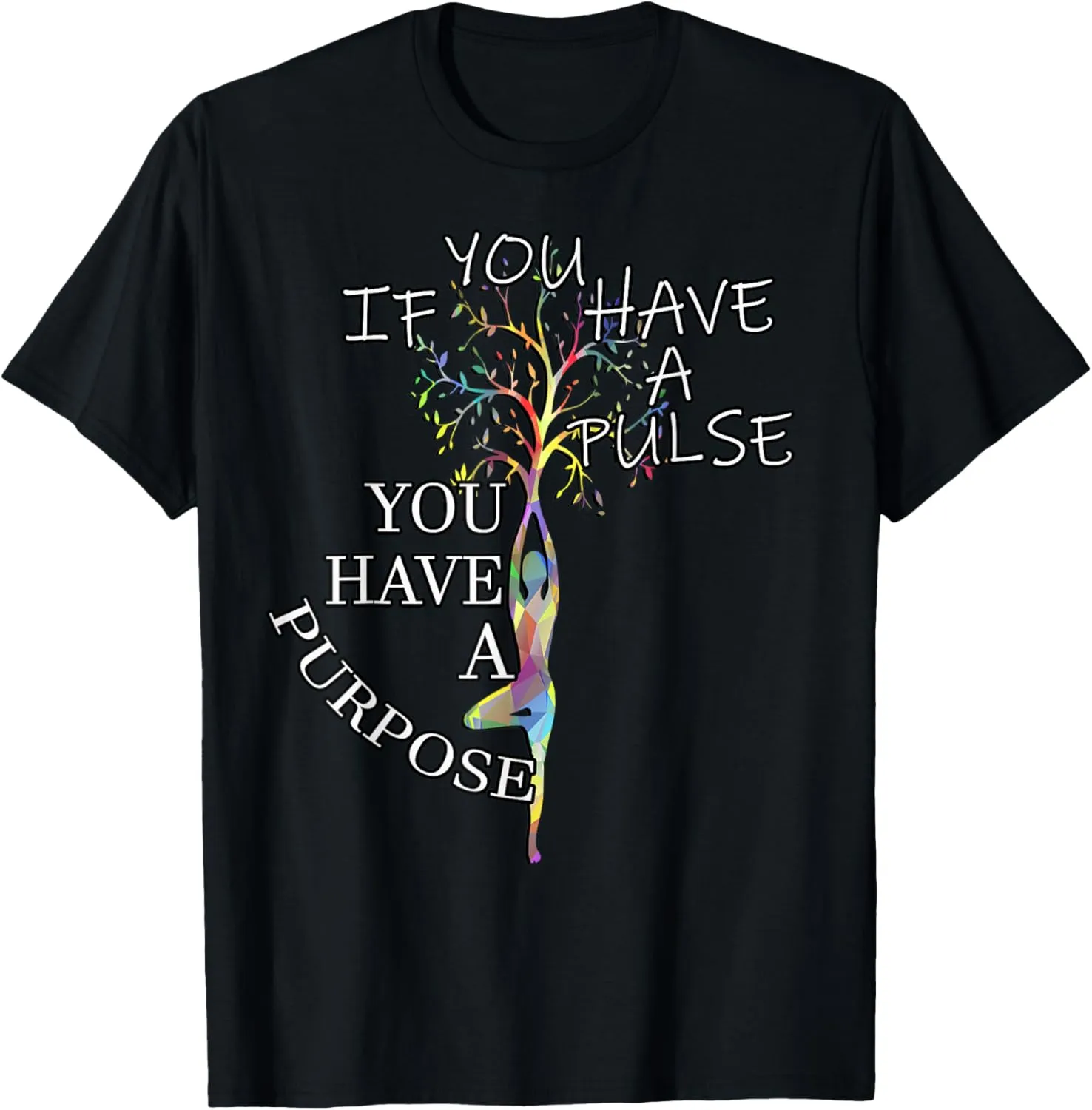 Inspirational Quotes Graphic Motivational Yoga Gift T-Shirt