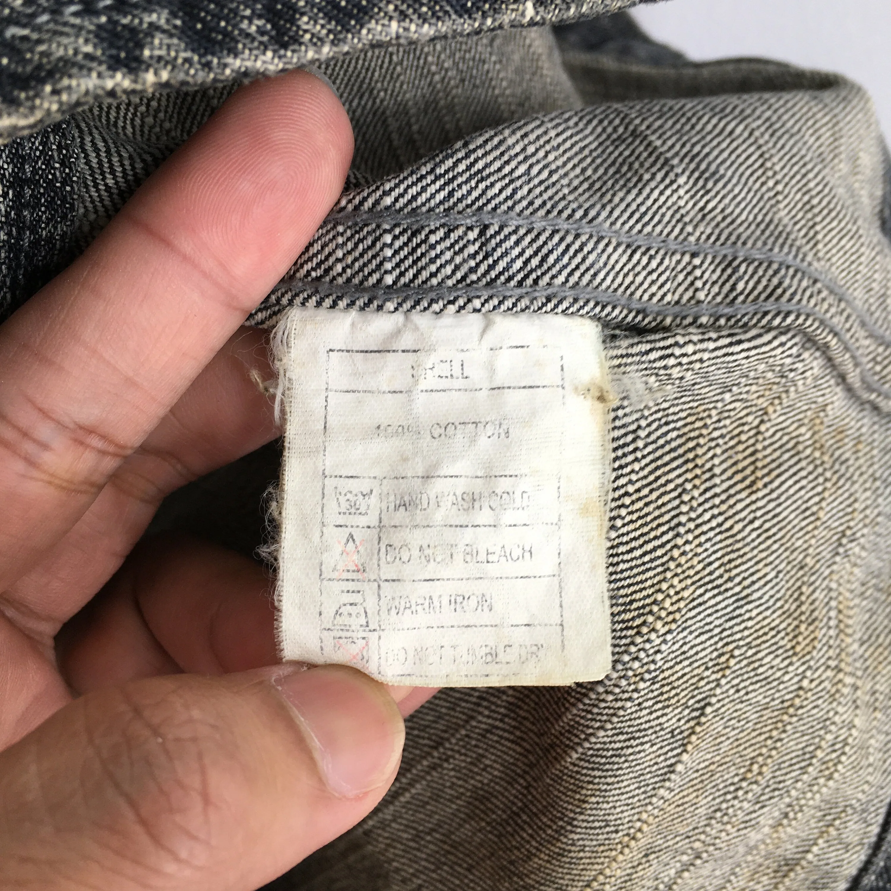 Jungle Storm Jeans Workwear Labour Jacket Large