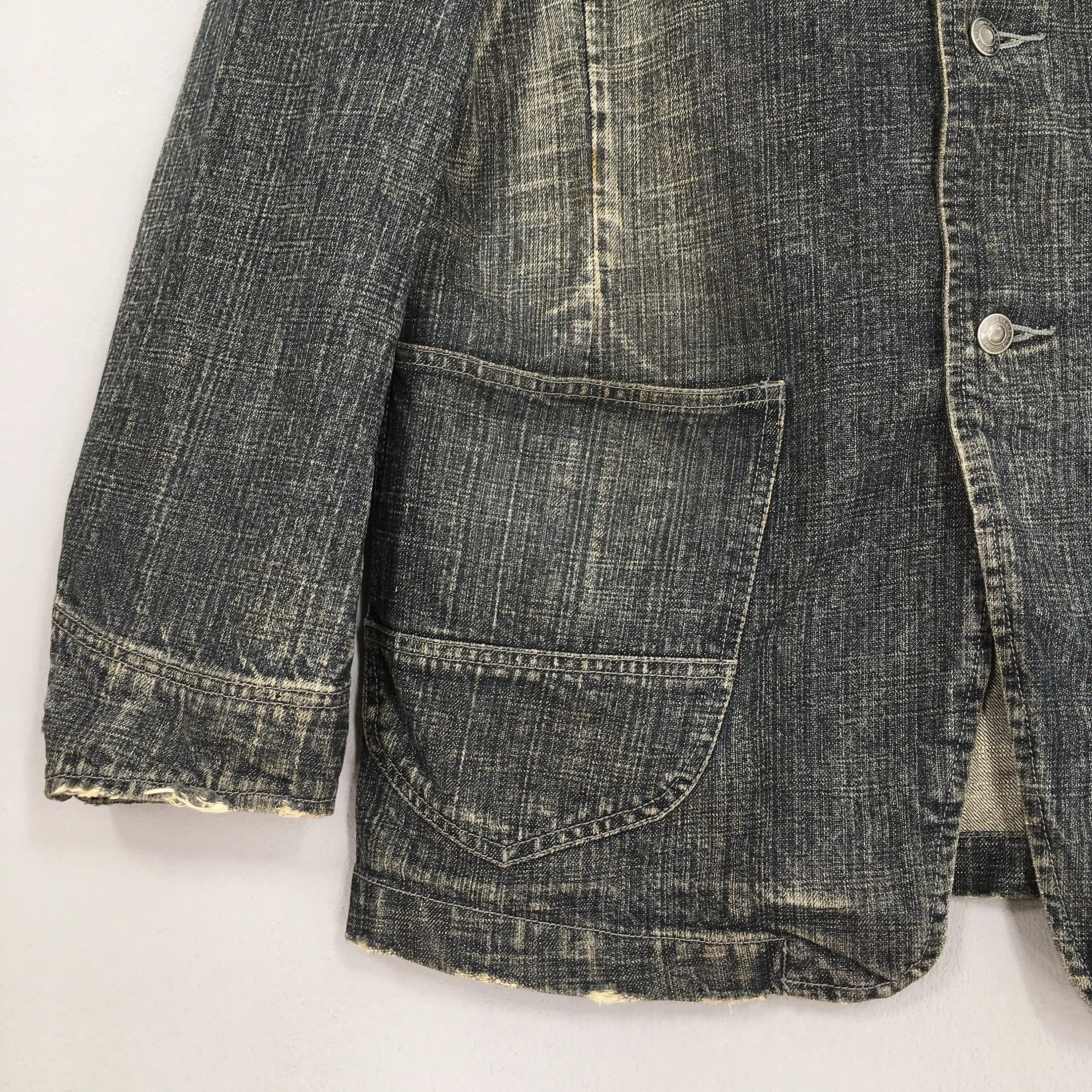 Jungle Storm Jeans Workwear Labour Jacket Large