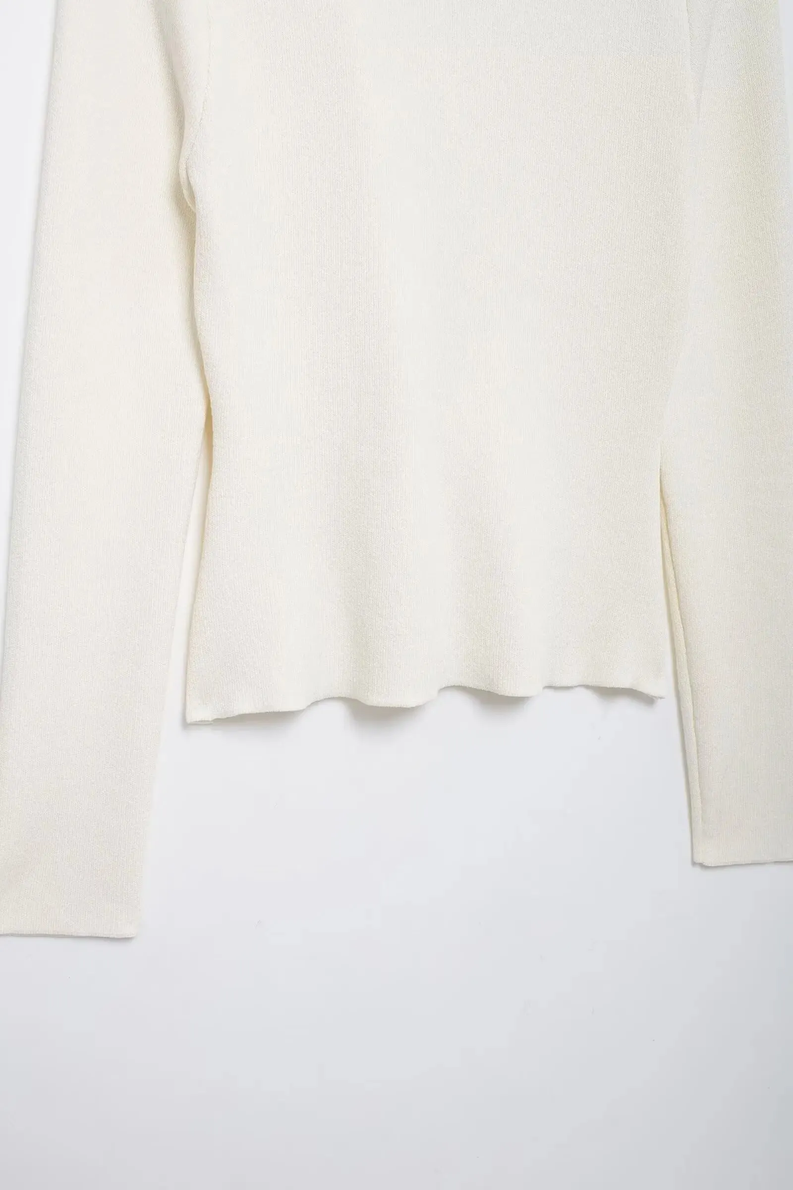 Long Sleeve Asymmetry Knitted Cardigan