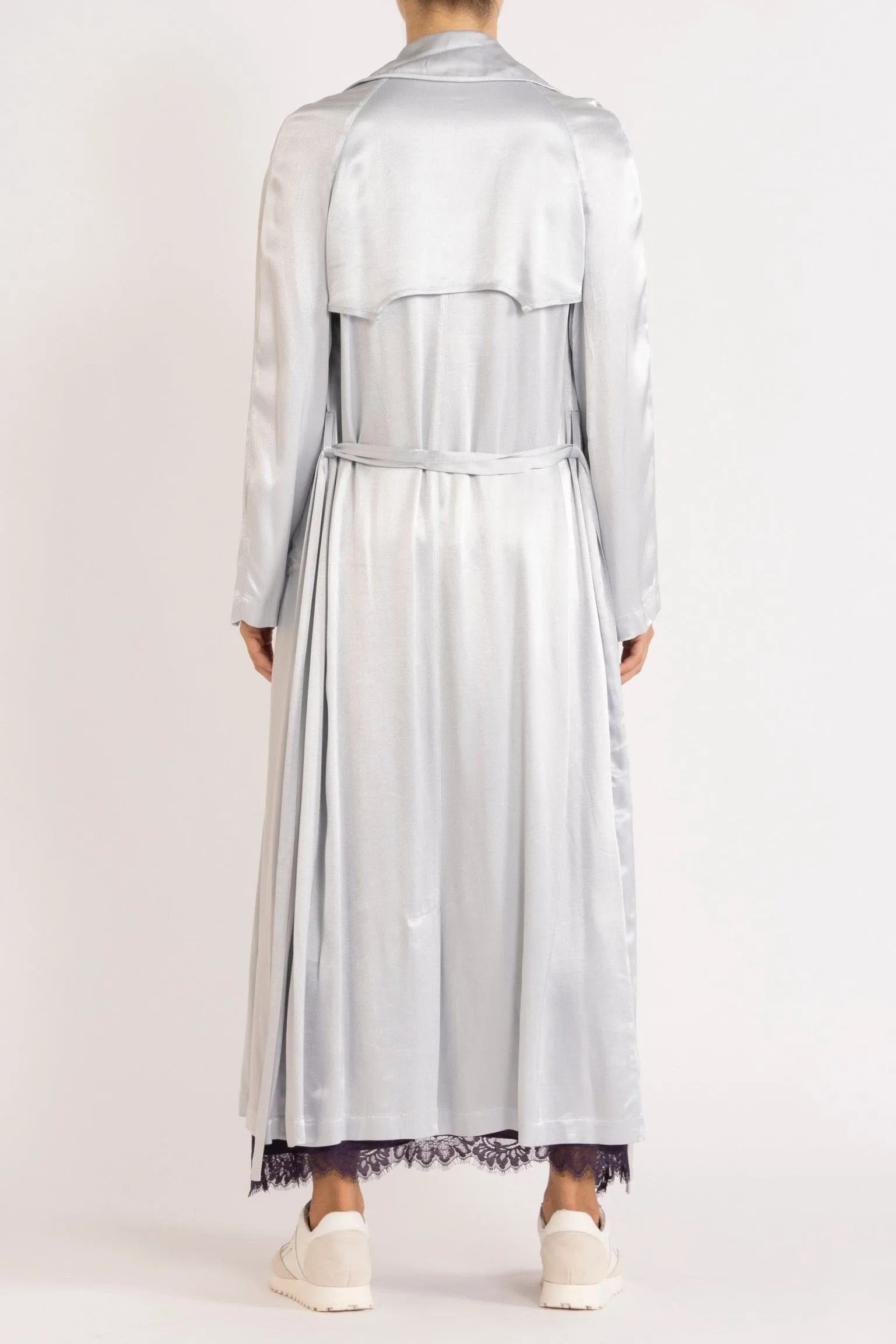 Lottie Satin Trench