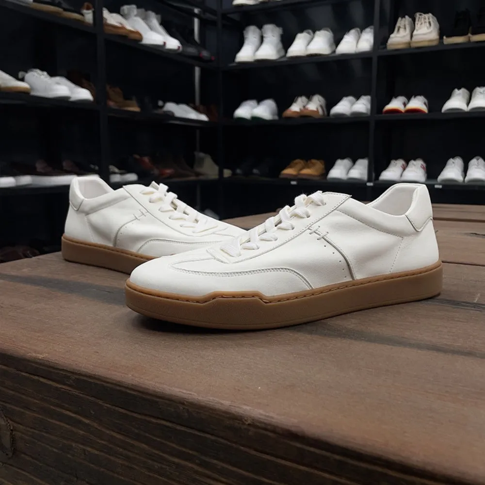 MV Cowhide Niche Casual Sneakers