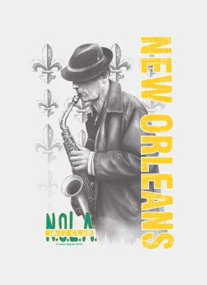NOLA Jazz Club Musician T-Shirt