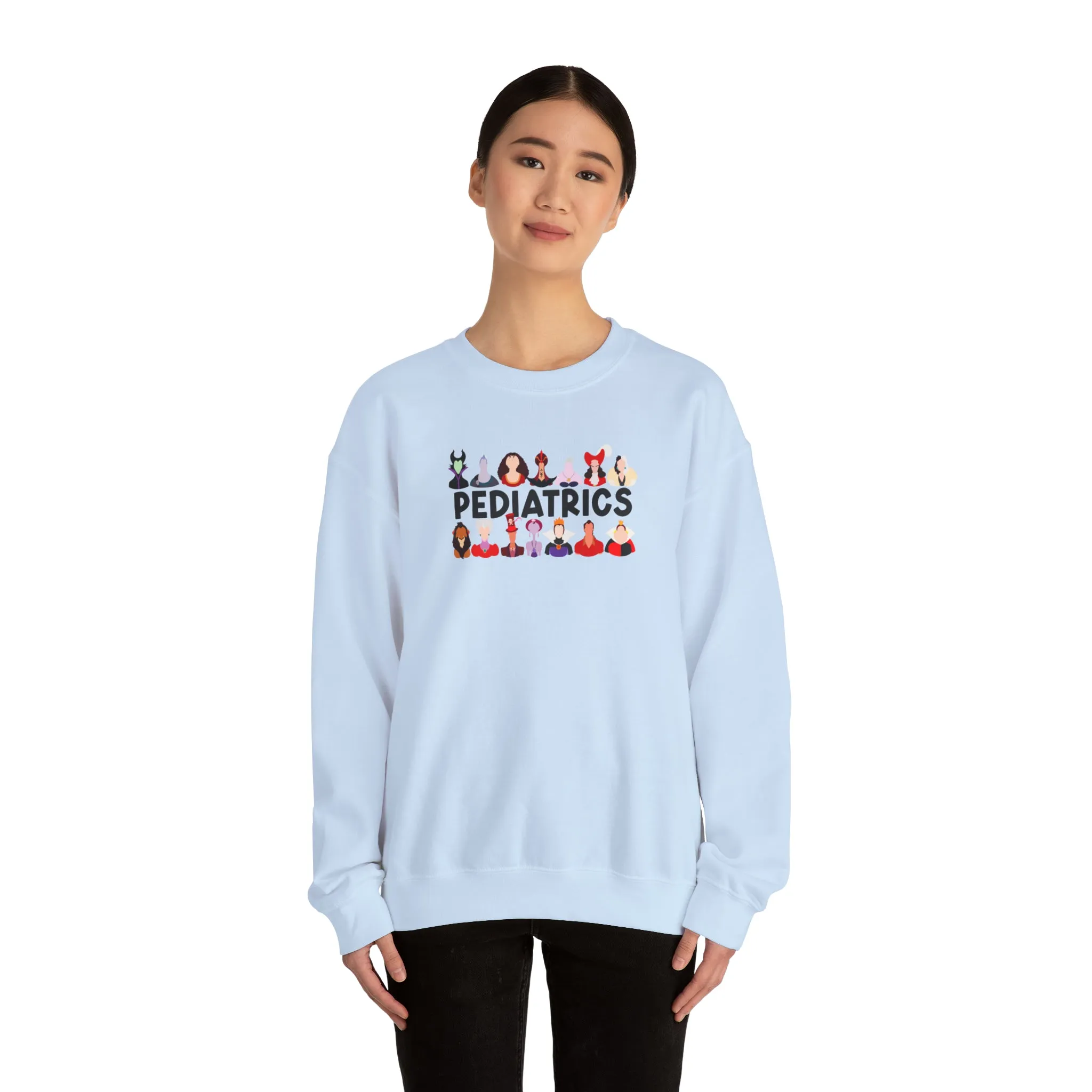 Pediatrics Villains Unisex Heavy Blend™ Crewneck Sweatshirt