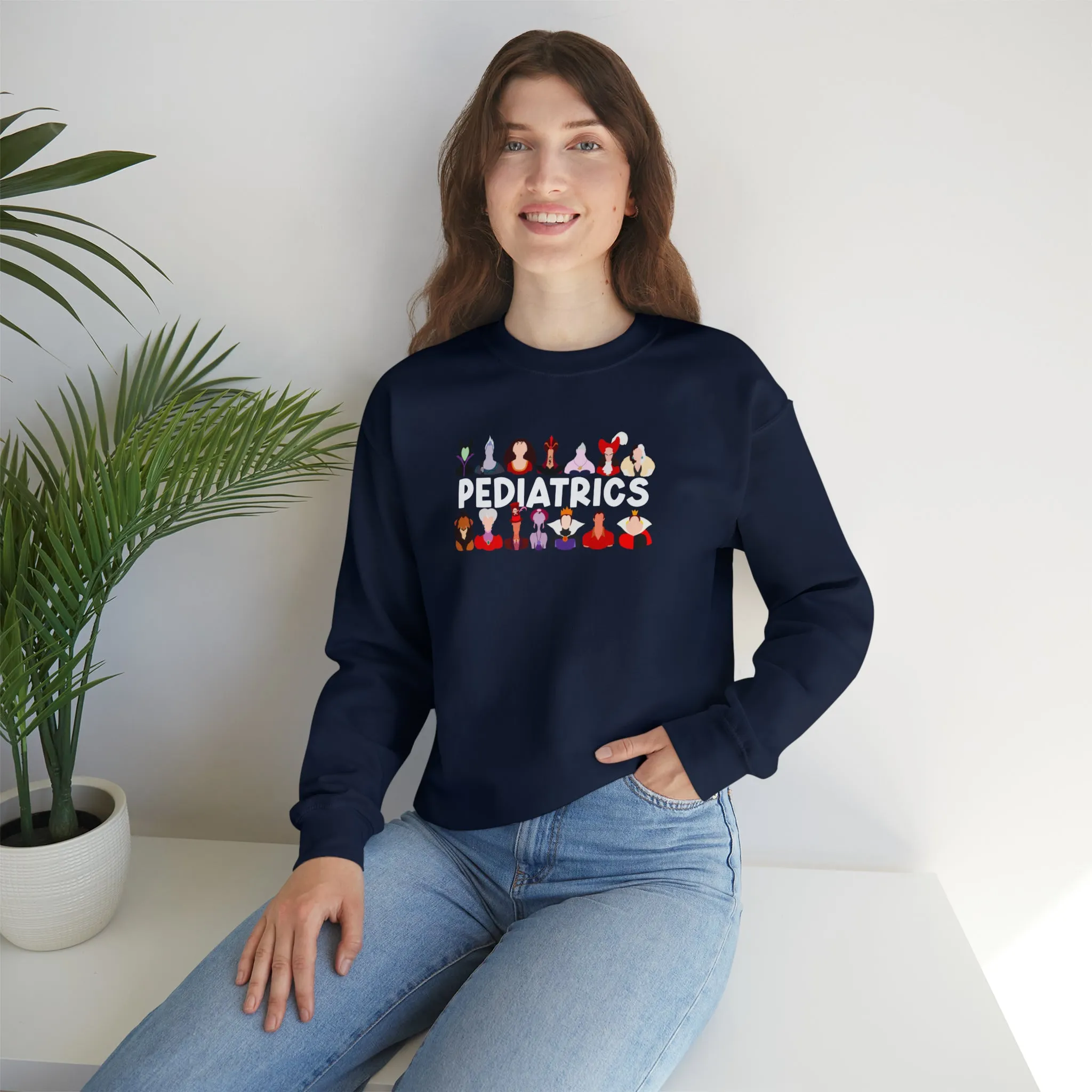 Pediatrics Villains Unisex Heavy Blend™ Crewneck Sweatshirt