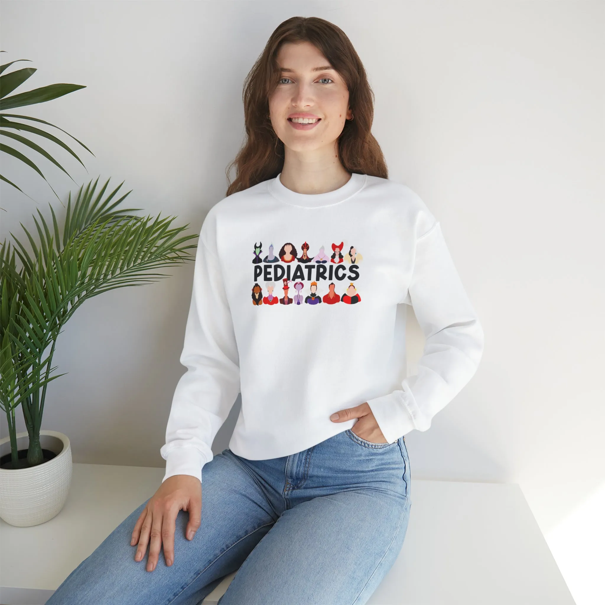 Pediatrics Villains Unisex Heavy Blend™ Crewneck Sweatshirt