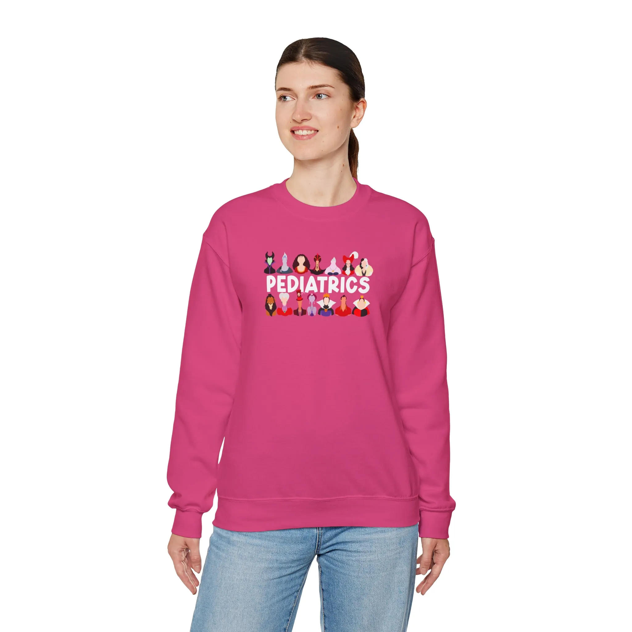 Pediatrics Villains Unisex Heavy Blend™ Crewneck Sweatshirt