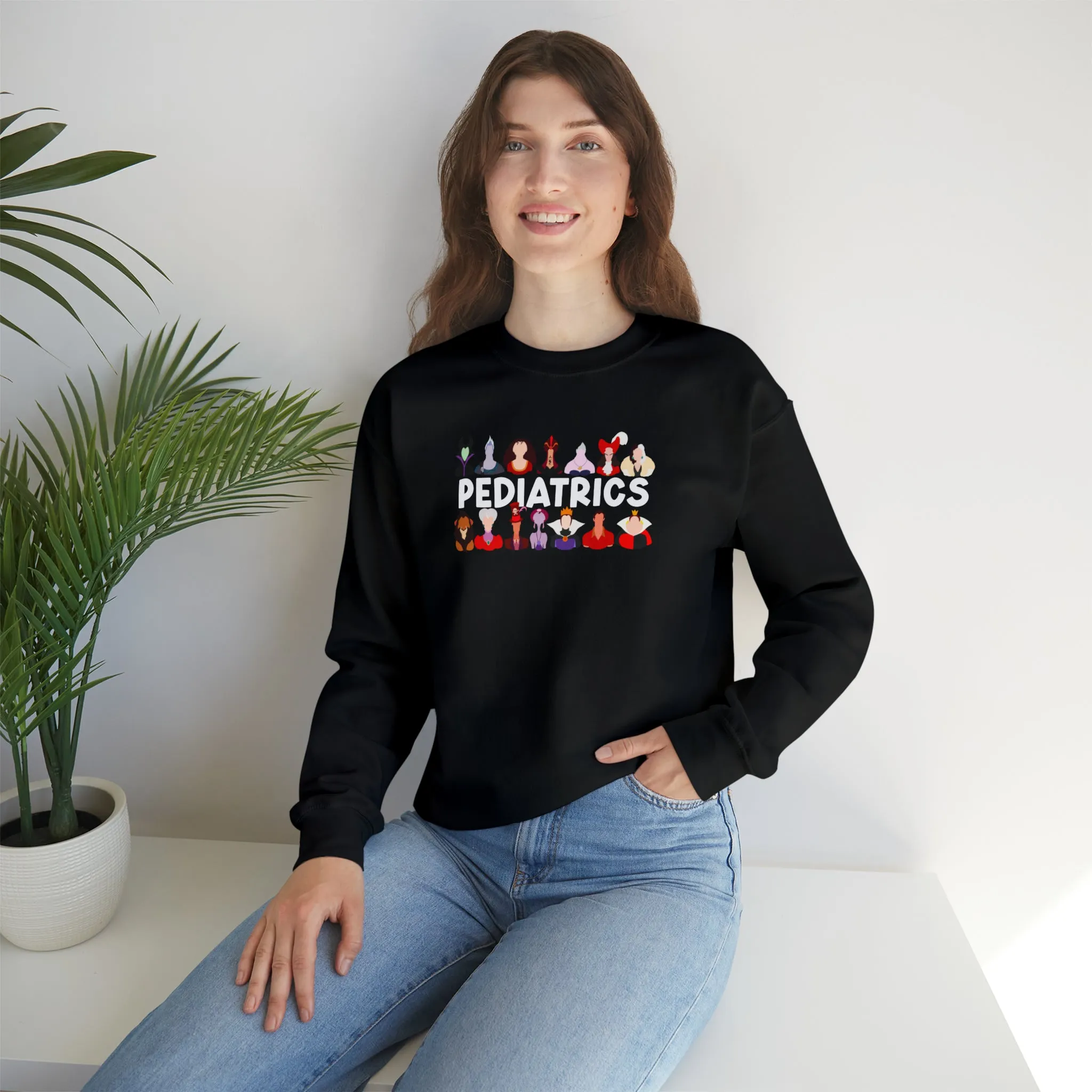 Pediatrics Villains Unisex Heavy Blend™ Crewneck Sweatshirt
