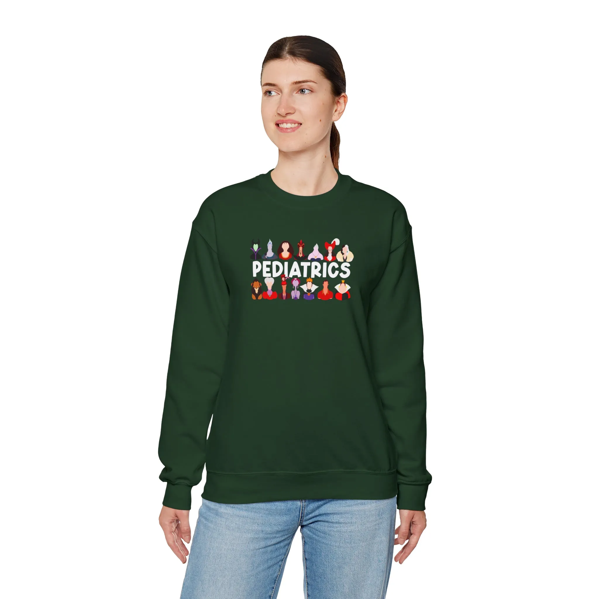 Pediatrics Villains Unisex Heavy Blend™ Crewneck Sweatshirt