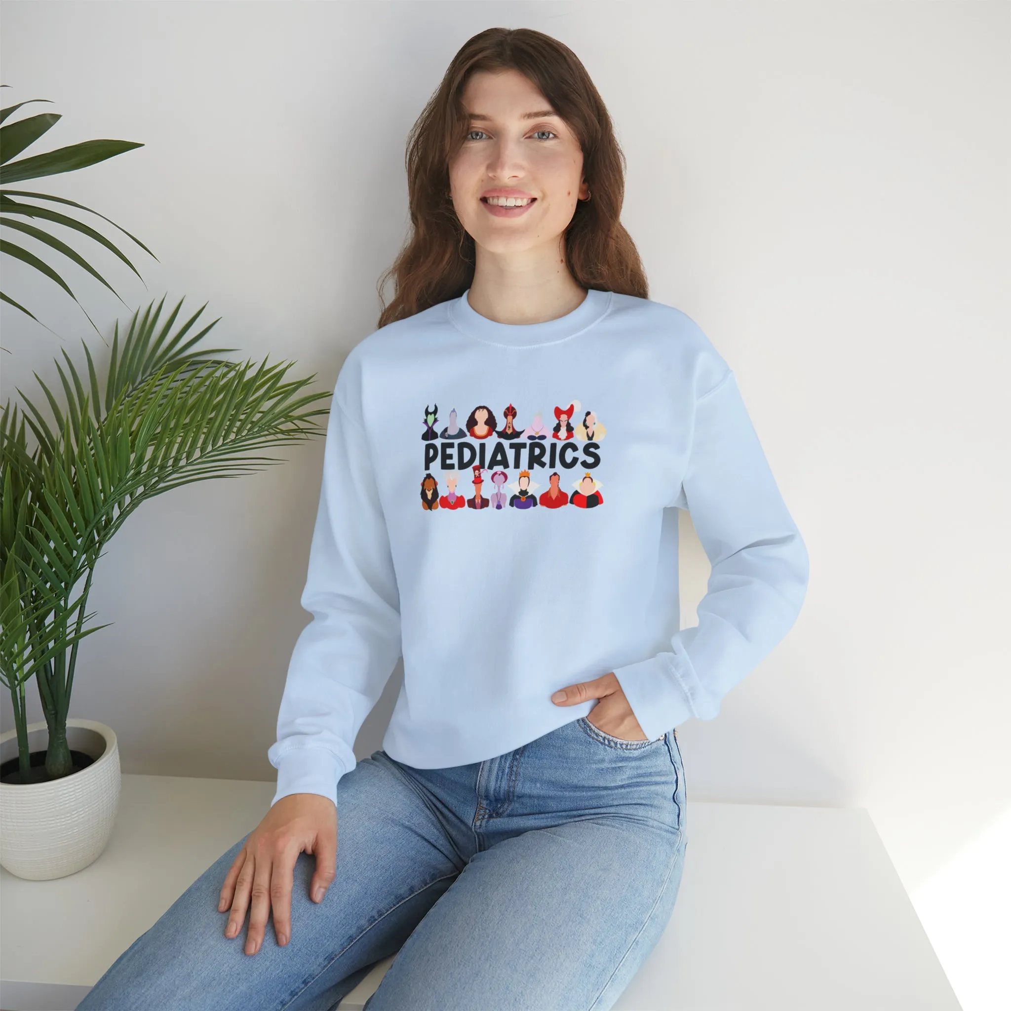Pediatrics Villains Unisex Heavy Blend™ Crewneck Sweatshirt