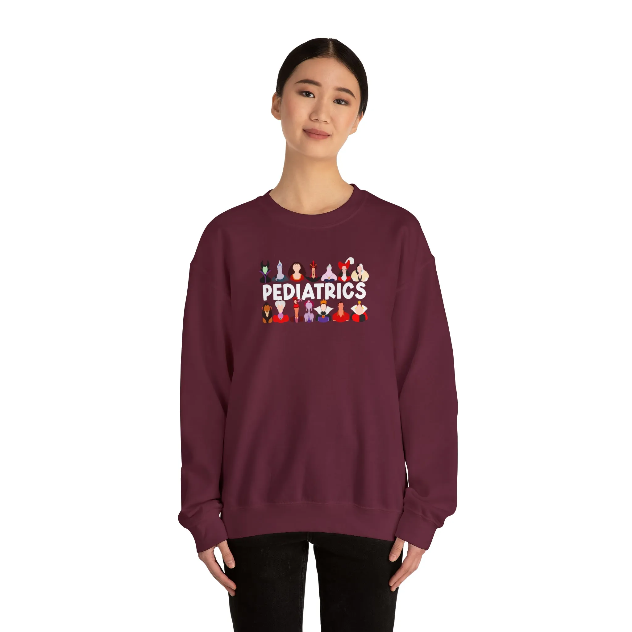Pediatrics Villains Unisex Heavy Blend™ Crewneck Sweatshirt