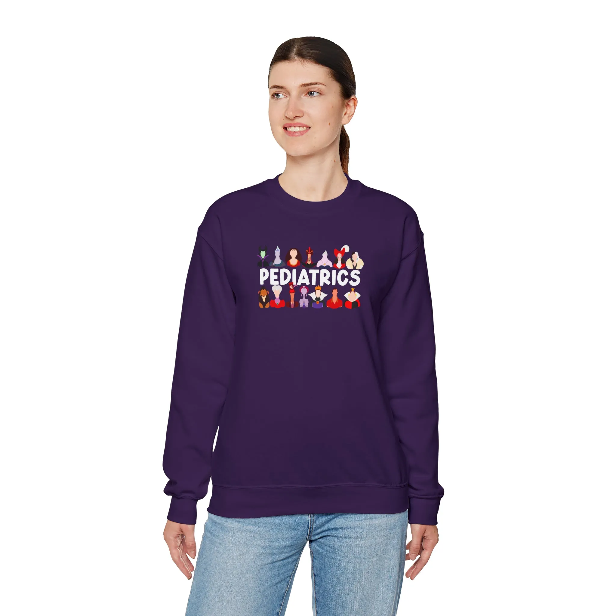Pediatrics Villains Unisex Heavy Blend™ Crewneck Sweatshirt