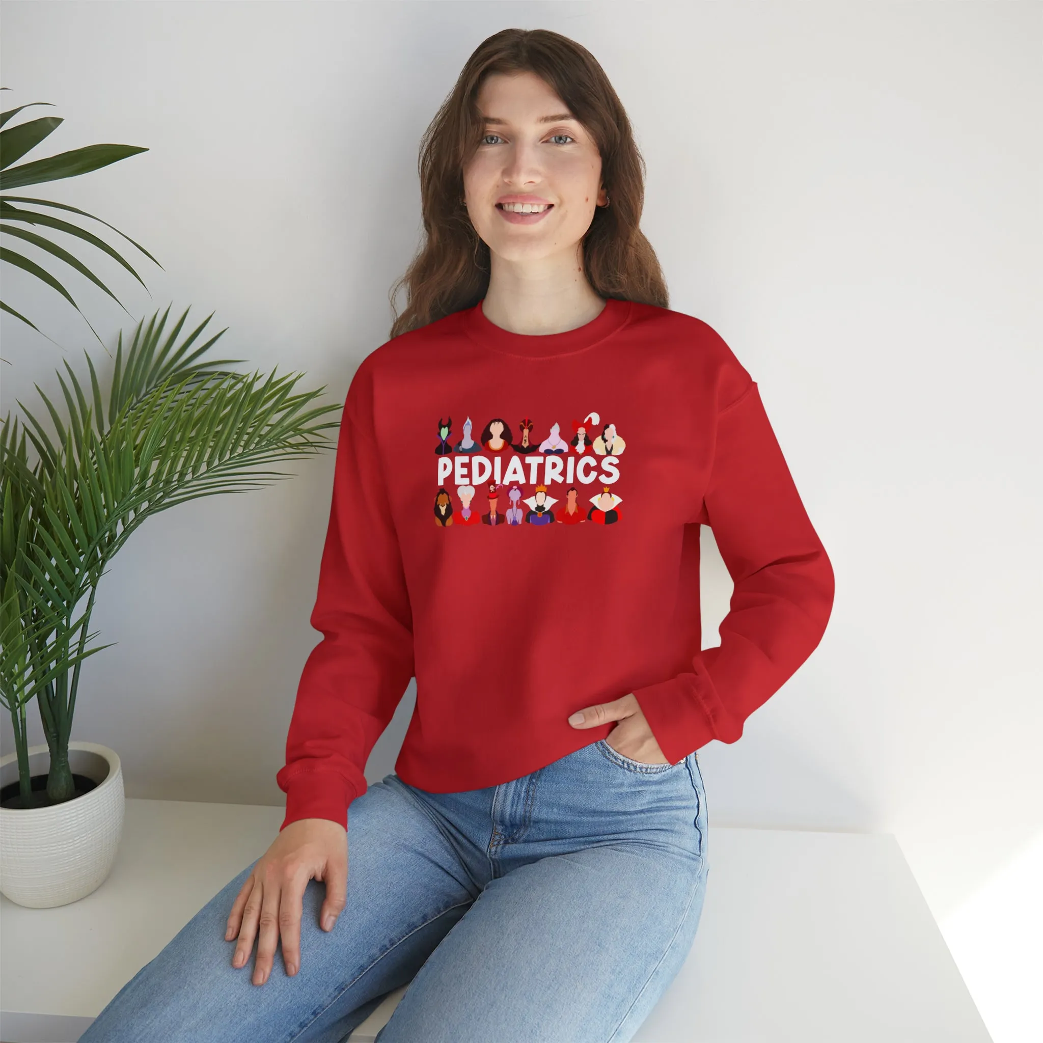 Pediatrics Villains Unisex Heavy Blend™ Crewneck Sweatshirt