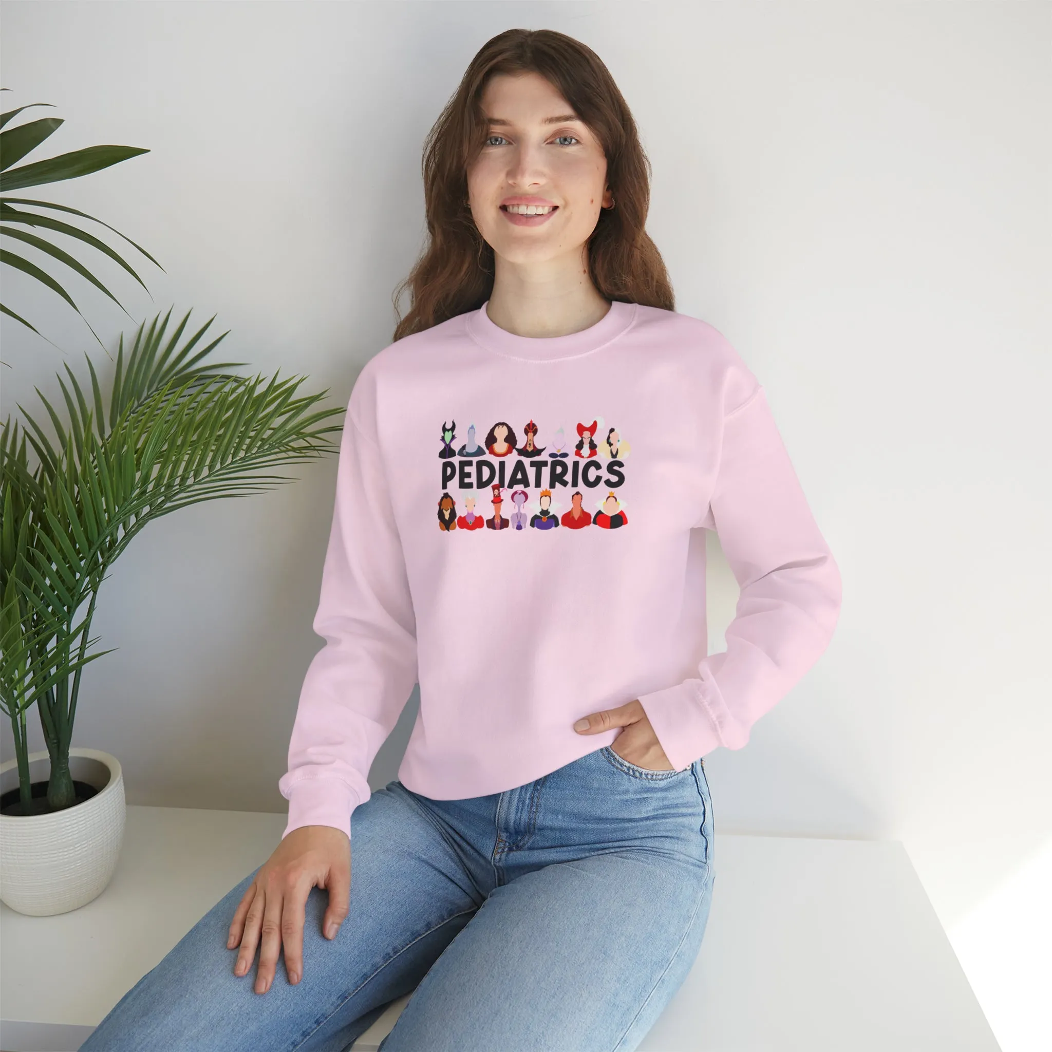 Pediatrics Villains Unisex Heavy Blend™ Crewneck Sweatshirt